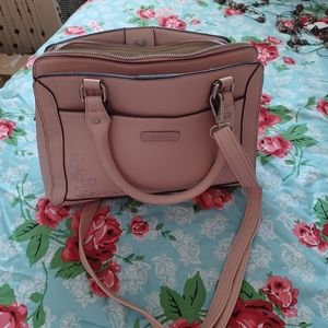 Embroidered satchel crossbody purse Rosetti irene